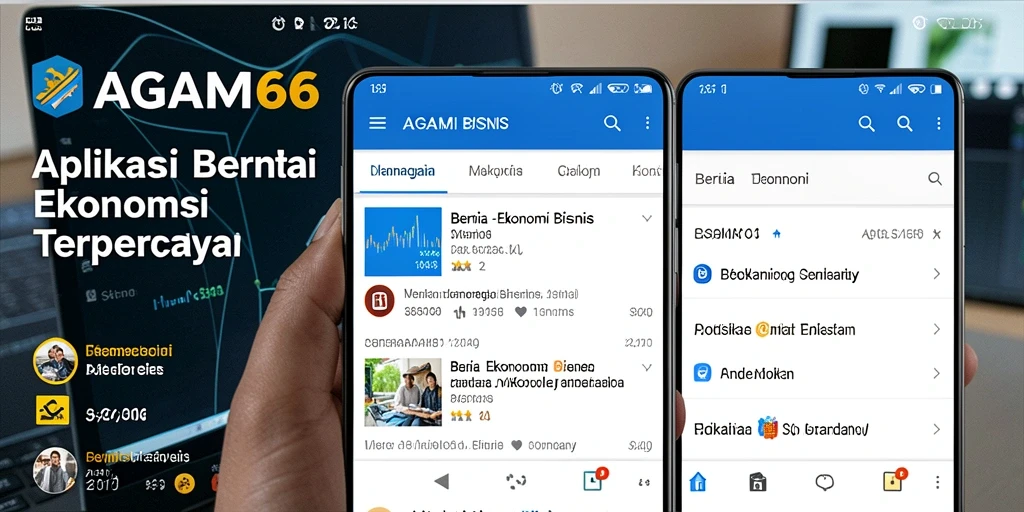 Antarmuka AGAM66 yang intuitif dan informatif.
