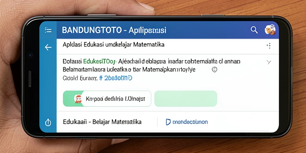 Antarmuka BANDUNGTOTO yang interaktif dan edukatif.
