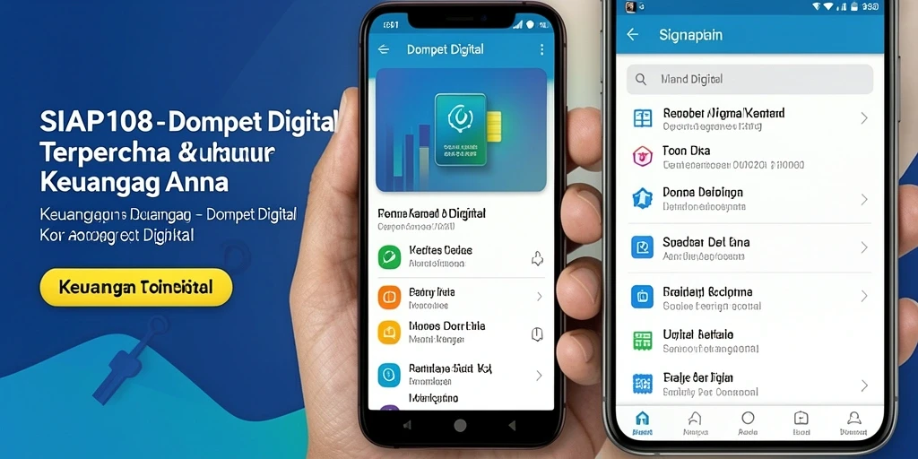 Antarmuka aplikasi SIAP108 yang sederhana dan fungsional.