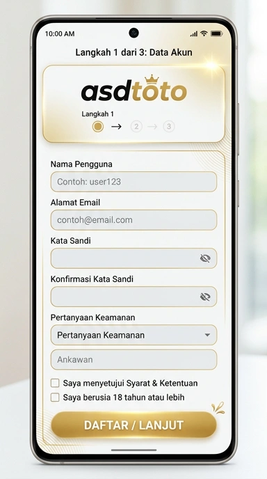 Buat Akun Baru asdtoto Dengan Mudah dan Cepat